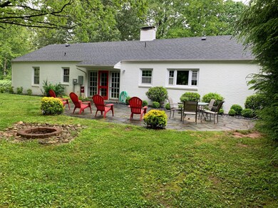Rear Patio with Firepit