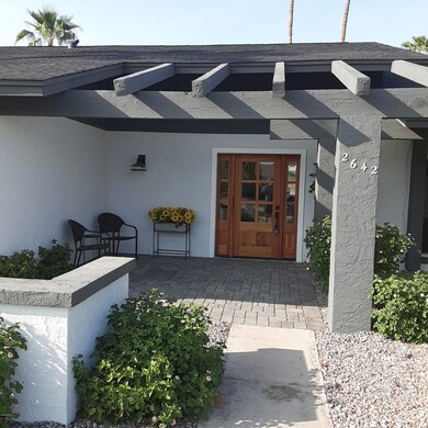 Front entrance