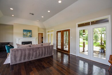 Step inside to a light-filled living area featurin