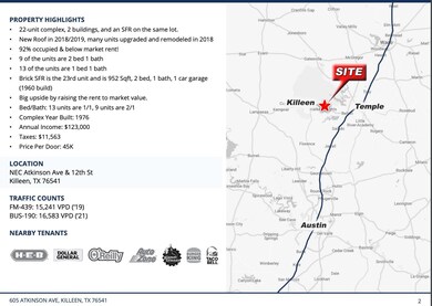 605 Atkinson Ave, Killeen, TX 76541 - photo 3