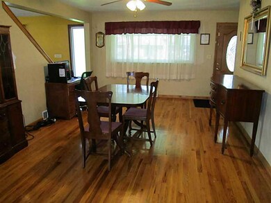 Dining Room. Beautiful hardwood floors are feature
