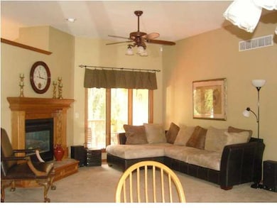Nice Living Area with large window looking out at 
