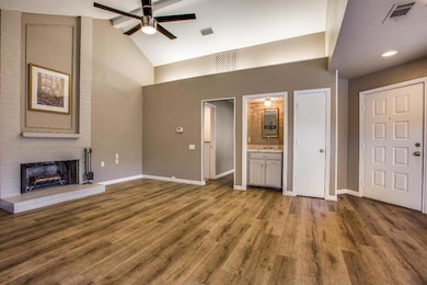 Vaulted ceiling, updated flooring, paint, ceiling 