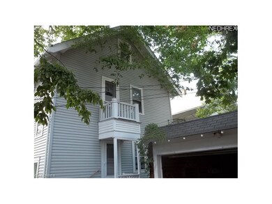 Clean sharp home with back porch stoops each unit.