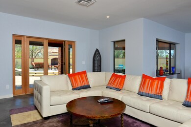 Great room to back patio