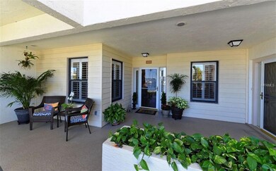 Front entryway and sitting area.