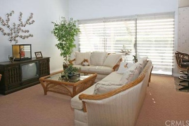 Vaulted ceiling plus sunny slider that leads to sh