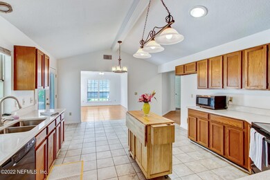 kitchen to family room