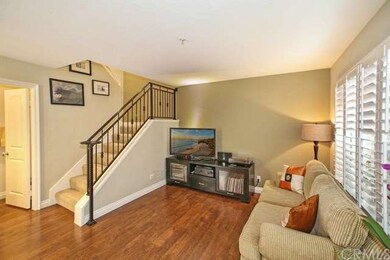 Family room with beautiful flooring and plantation