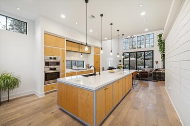 Fantastic kitchen features an abundance of custom
