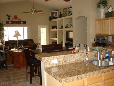 Kitchen/Fm. Rm.w/Entertainment Center