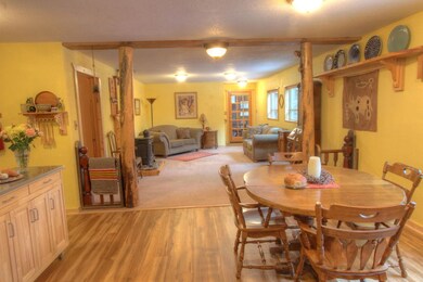 kitchen to living