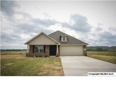 Great size lot - home sits back from the road.