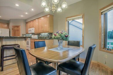 Open floor plan for entertaining.