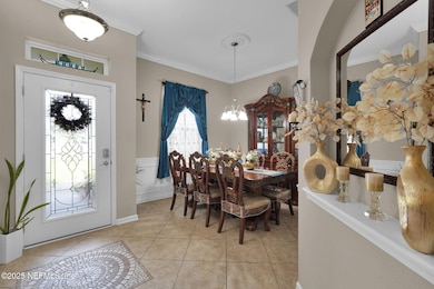 dining room and foyer