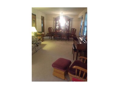 Formal living room and dining area.