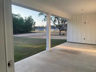 Actual pic of nice covered patio.