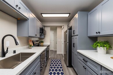 Quartz countertops, custom cabinetry, farm sink....