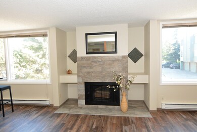 Tiled Fireplace