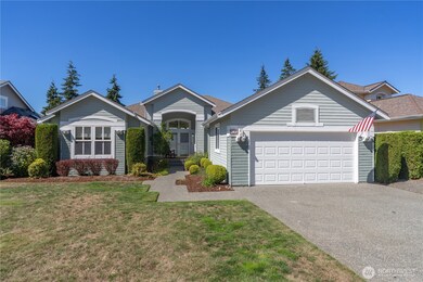 Another image of the entrance with attractive storm doors that allow for flow through air.