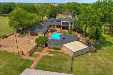 The estate includes, the main residence, the pool 