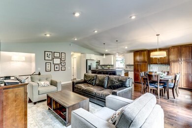 Open and spacious living area.