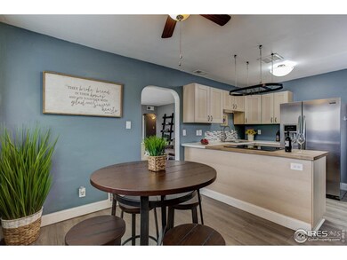 Great one space Kitchen/dinning area