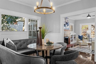 View from Dining room into Living Room