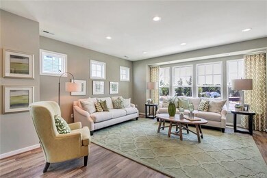 Photo is from the builder's library of a decorated