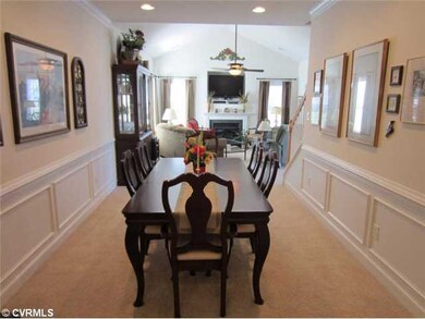 Dining Room - Elegant Formal Dining Area Flows Fro