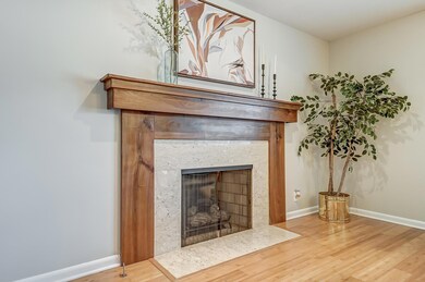 Dining Area/ Gas Fireplace