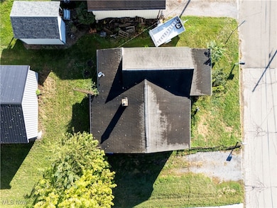 Aerial view of property and surrounding area