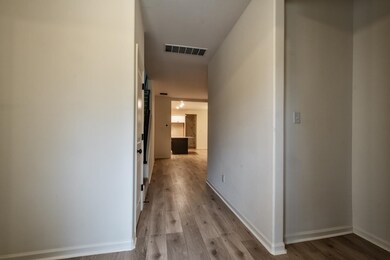 Hallway to stairs, Living Room, Kitchen