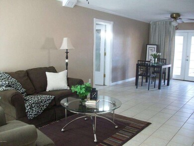 Living and dining rooms
