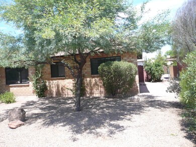 Side yard on east side
