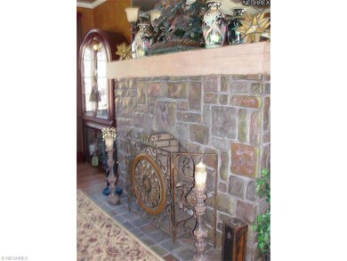 The Sunroom & it's strikingly beautiful fireplace 