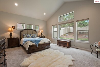 With large windows and patio access