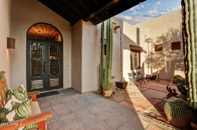 Double Iron Door Entry