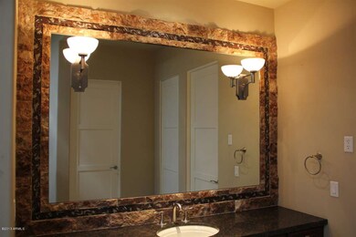 CHISELED TILE SURROUND IN MASTER BATH