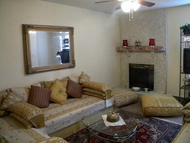 Working Stained Fireplace