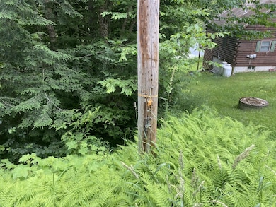 Electric hookup and water connection on the street.