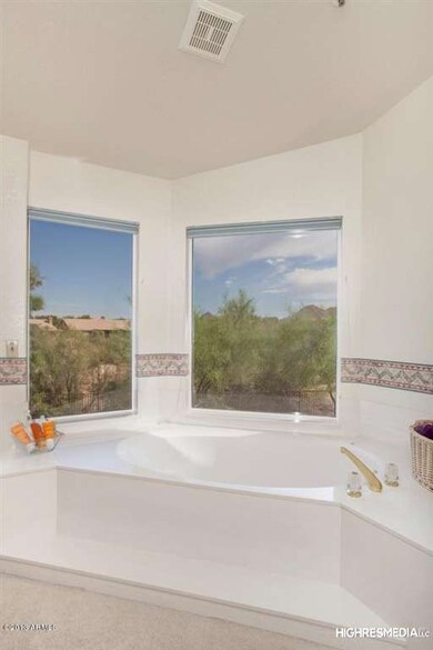 Master bathroom with views...
