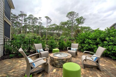 Paver Patio with Gas Fire Pit