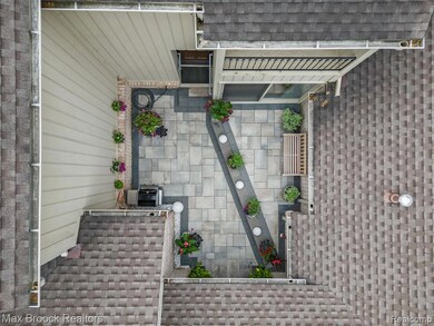 Courtyard view from above. . . .