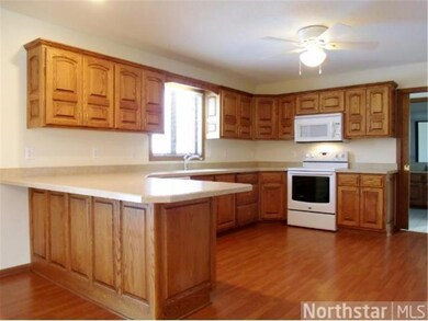 Huge kitchen with new countertops and plenty of ca