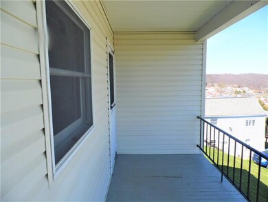 This nice back porch is right off the Kitchen, eas