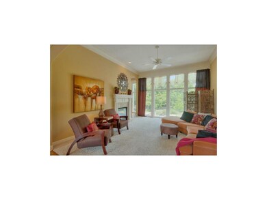 Great room with fireplace.