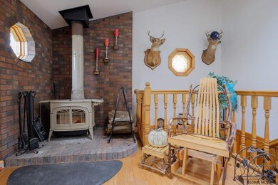 Woodstove in Great Room