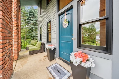 A covered front porch is a great place for gatheri