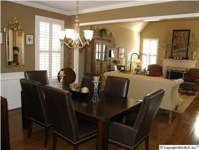 Hardwood Floors, Open Living/ Dining